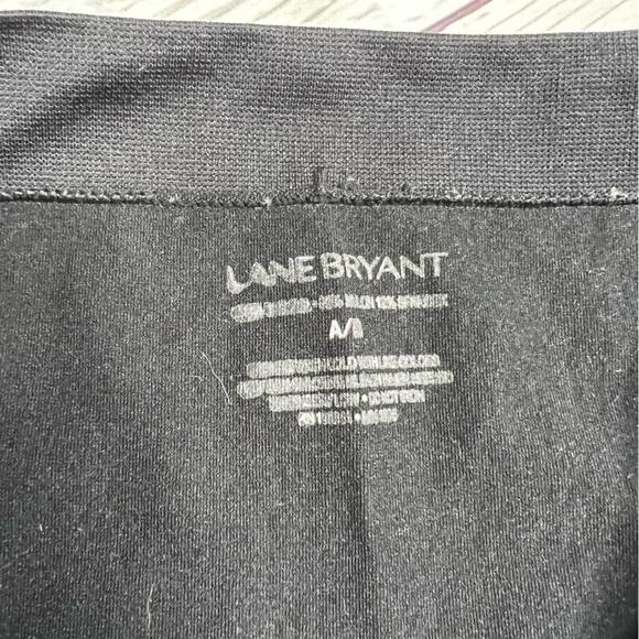 Lane Bryant Black Control Top Lace Leggings Size C/D - Picture 11 of 11